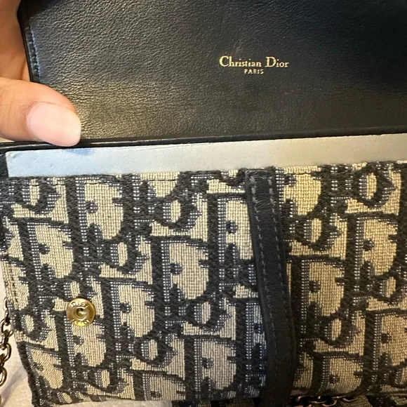 Dior Saddle Long Wallet on Chain - Picture 10 of 10